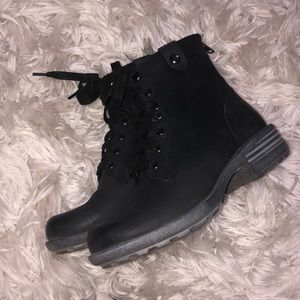 Combat boot style Rockfort booties